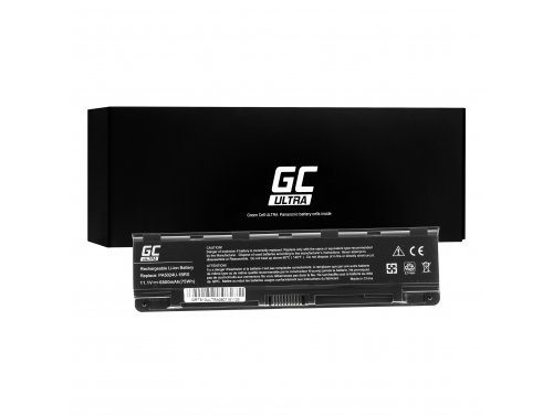 Green Cell ULTRA -kannettavan akku PA5024U-1BRS PABAS259 PABAS260 Toshiba Satellite C850 C850D C855 C870 C875 L850 L855 L870