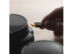 Kabel Green Cell Ray USB-A - microUSB orange LED 200cm mit Unterstützung für Ultra Charge QC3.0-Schnellladung