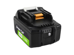 Green Cell -akut (Li-Ion 18V 3Ah) BL1830 BL1830B Makita LXT 18 V sähkötyökaluihin