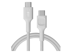 USB-C-kaapeli 1,2m 100W Greencell PowerStream Pikalataus PD Snow White